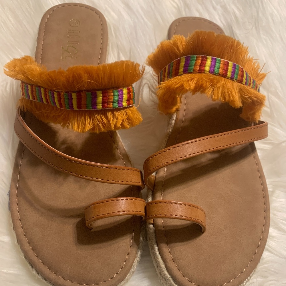 Tan Sandals
